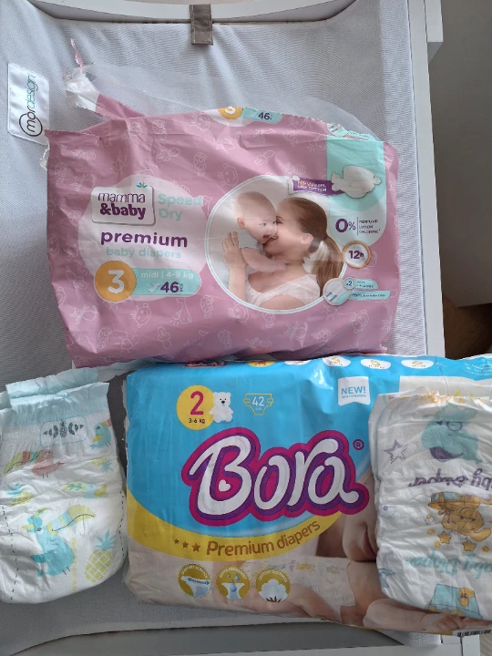Pampersa (3-9kg)